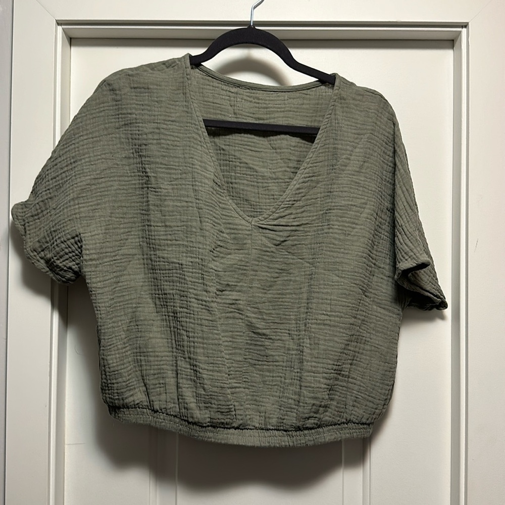 Large 100% cotton crop